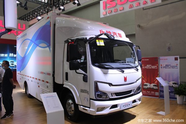 庆铃 五十铃M600 4X2 4.5米氢燃料电池仓栅式轻卡(QL5080CCYFCEVERKA)47.69kWh