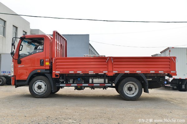 中国重汽HOWO 悍将 小金牛plus 130马力 4.15米单