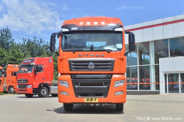 中国重汽 汕德卡SITRAK G7重卡 440马力 6X4 LNG牵引车(国六)(12挡)(ZZ4256V384HF1LB)