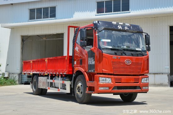 一汽解放j6l中卡创富版220马力4x2675米栏板载货车京六ca1160p62k1l4a
