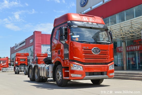 一汽解放j6p重卡质惠版2062460马力6x4牵引车ca4250p66k24t1e5