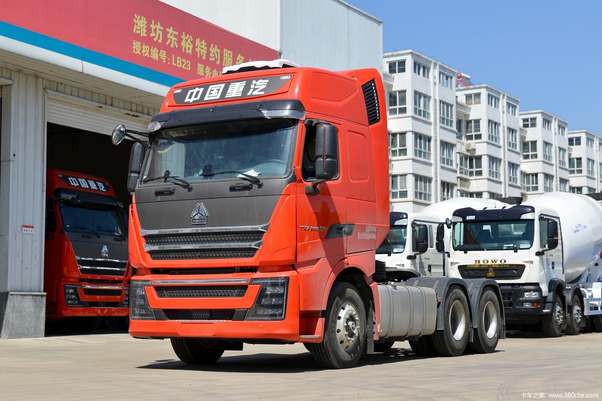 中国重汽 HOWO TH7重卡 540马力 6X4 AMT自动挡牵引车(国六)