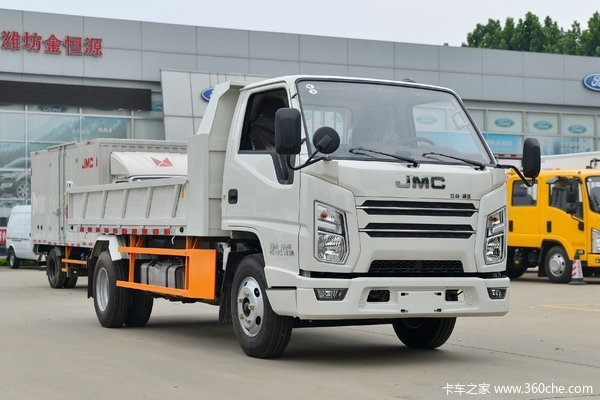 江铃 新款顺达窄体 116马力 4.14米自卸车(国六)(JMT3040XG26)