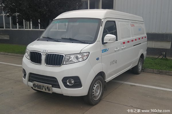 中植一客 ZEV270 2.5T 2.51米纯电动封闭厢式运输车41.86kWh