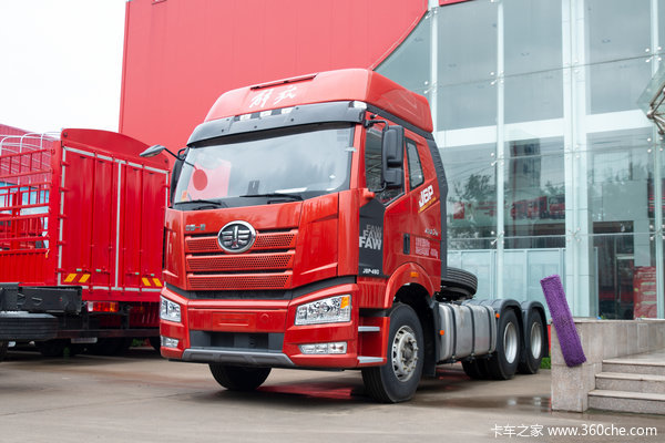 一汽解放 新J6P重卡 460马力 6X4牵引车(CA4250P66K24T1A1E5)