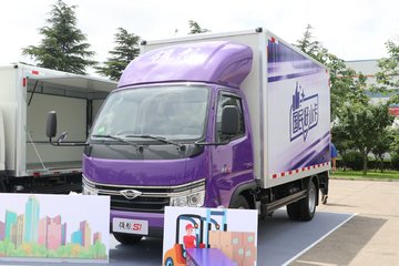 福田 时代领航S1 120马力 4.17米单排厢式小卡(气刹)(国六)(BJ5045XXY9JBA-21) 卡车图片
