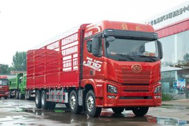 智享版 560马力 8X4 9.5米仓栅式载货车(CA5320CCYP25K2L7T4E6A80)