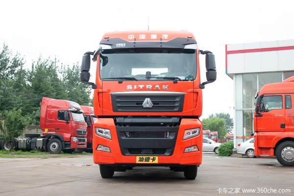 中国重汽 汕德卡SITRAK G7重卡 500马力 4X2 AMT自动挡牵引车(国六)(ZZ4186V361HF1B)