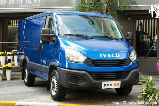 南京依维柯欧胜2021款运瑞系列v3530145马力20t低顶封闭货车国六