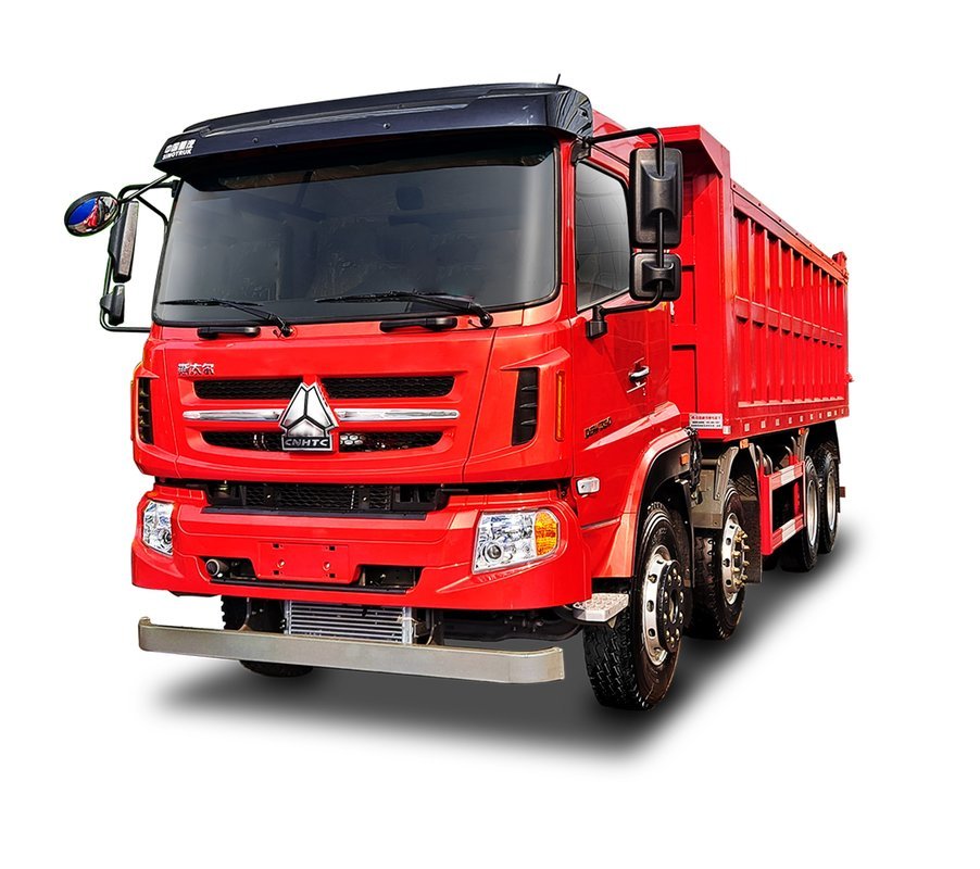 中国重汽成都商用车 斯太尔D5W 350马力 8X4 5.6米自卸车(曼16t)