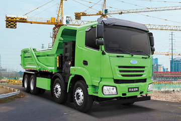 南京金龙 开沃新能源 8X4 5.6米纯电动自卸车(NJL3310ZHJBEV)