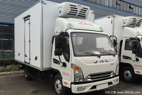 江淮 康铃J5 143马力 4X2 4.03米单排冷藏车(国六)(HFC5045XLCP22K1C7S)