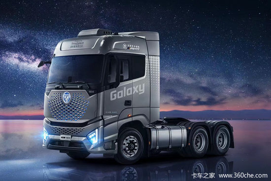福田 欧曼银河 基本型 580马力 6x4 amt自动挡牵引车(国六)(带缓速器)