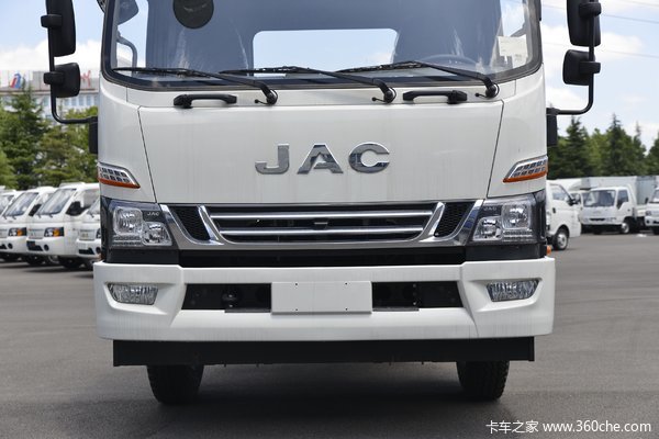 江淮 骏铃v8 154马力 5.4米排半厢式载货车(hfc5141xxyp91k1c6v)15.