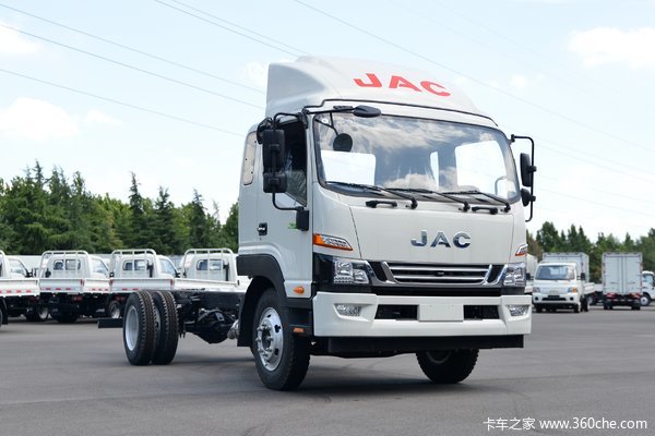 江淮 骏铃v8 168马力 4x2 6米仓栅式载货车(hfc5160ccyp91k1d3v)14.