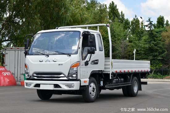 江淮康铃j5132马力385米排半栏板轻卡国六hfc1045p22k1c7s