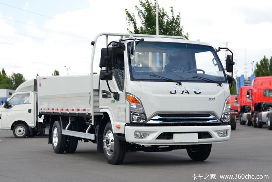 江淮康铃j6130马力418米单排栏板轻卡国六hfc1043p21k3c7s