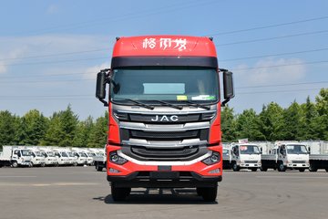 江淮 格尔发A5WⅢ重卡 350马力 8X2 9.7米厢式载货车(HFC5311XXYP1K5G43S)