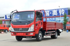 现代商用车 泓图500 156马力 4.165米单排栏板轻卡(CHM1090QDA33V)