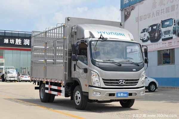 优惠1万万州现代泓图500载货车促销中