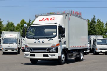 江淮 骏铃V6 150马力 4.15米单排厢式载货车(国六)(HFC5048XXYB31K1C7S-1) 卡车图片