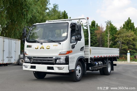 江淮 帅铃e中体 131马力 4.22米单排栏板轻卡(国六)(hfc1043p31k5c7s)