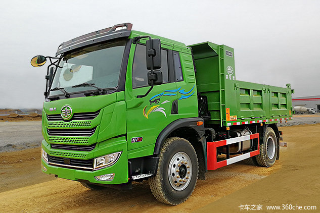 青岛解放 龙V2.0 200马力 4X2 4.5米自卸车(国六)