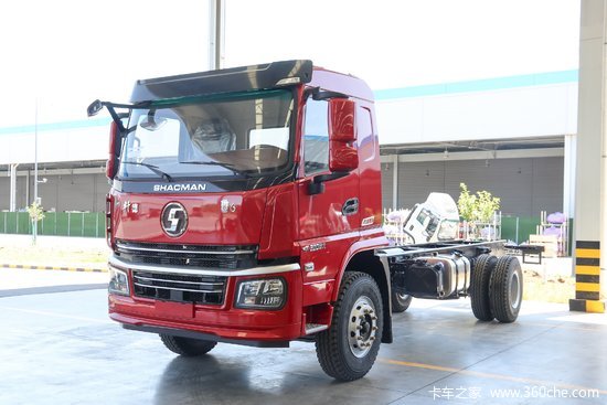 陕汽商用车轩德翼6新锐版200马力4x255米随车吊国六sx5180jsqgp6521