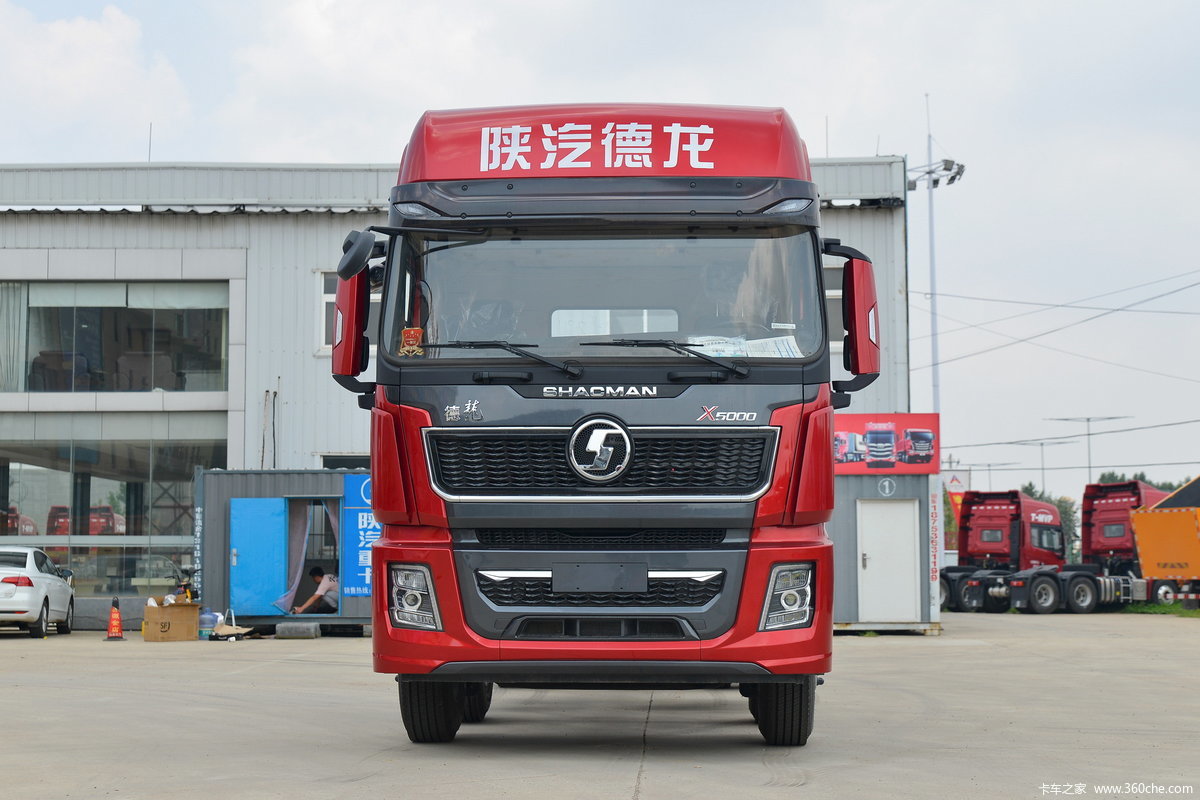 陕汽重卡 德龙X5000 经典版 300马力 6X2 9.5米厢式载货车(国六)