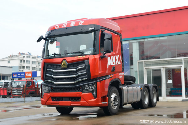 中国重汽 HOWO Max重卡 510马力 6X4牵引车(国六)(ZZ4257V344KF1)