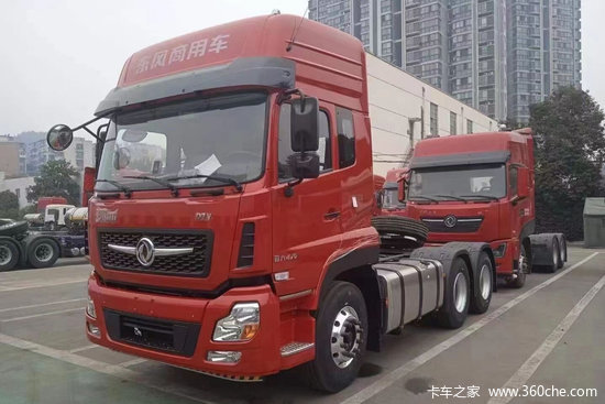 东风新疆畅行d7v470马力6x4lng牵引车国六东风14挡dfv4258gp6n