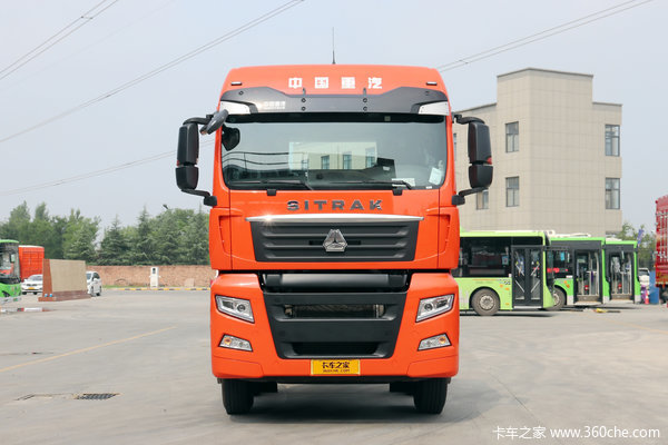 中国重汽 汕德卡SITRAK G7重卡 500马力 6X4 9.52米厢式载货车(国六)(ZZ5256XXYV604HF1)