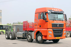 中国重汽 汕德卡SITRAK G7重卡 寒区款 460马力 8X4 9.52米仓栅式货车(国六)(ZZ5316CCYV466HF1)