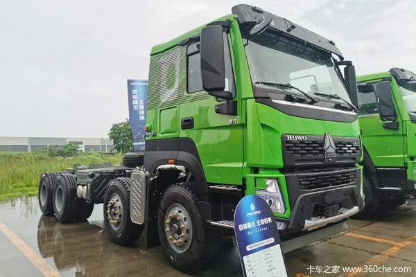 中国重汽成都商用车 豪沃V7-X 460马力 8X4 8米自卸车(国六)(ZZ3317V4267F1)