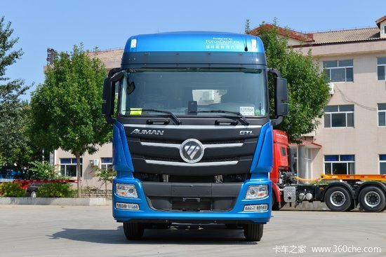 福田欧曼gtl580马力6x4手动16挡牵引车国六bj4259y6dhl12