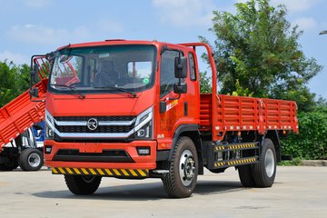 凯马 凯捷M6 尊享版 190马力 5.33米栏板载货车(国六)(红色)(KMC1162A420P6)