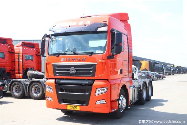 中国重汽 汕德卡SITRAK G7重卡 510马力 6X4牵引车(ZZ4256V324HE1B)