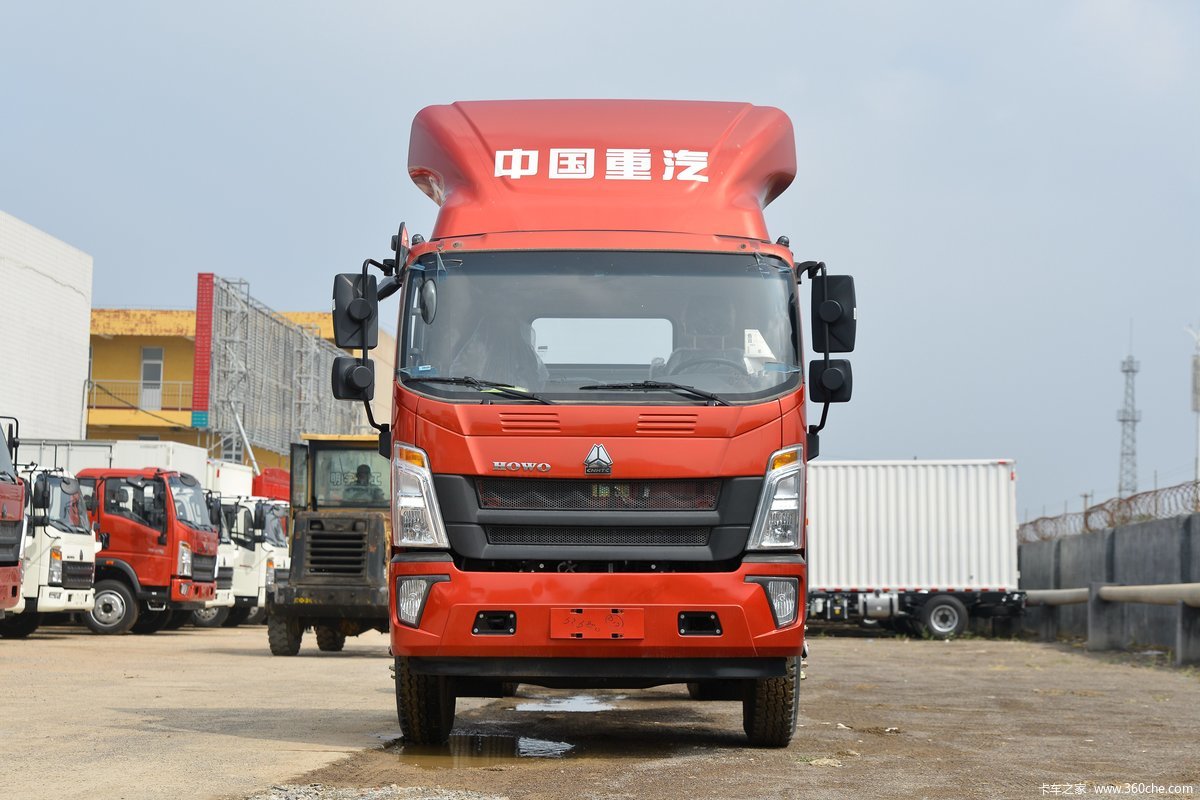 中国重汽HOWO 悍将 160马力 4.15米单排仓栅轻卡