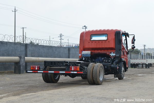 中国重汽HOWO 悍将 2019款 130马力 4.15米单排栏板轻卡(窄体)(ZZ1047F3314F145)