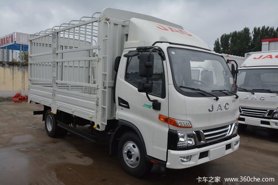江淮骏铃v5160马力422米单排仓栅式轻卡国六hfc5043ccyb32k1c7s1