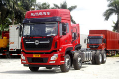 东风商用车 天龙VL重卡 350马力 8X4 9.6米仓栅式载货车(DFH5310CCYA7) 卡车图片