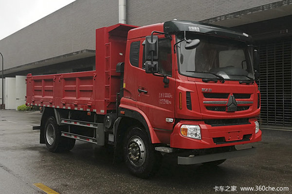 中国重汽成都商用车 斯太尔D5W 220马力 4X2 4.7米自卸车