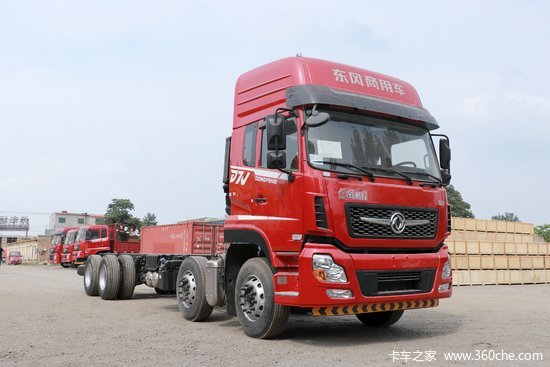 东风新疆 畅行d7v 400马力 8x4 9.