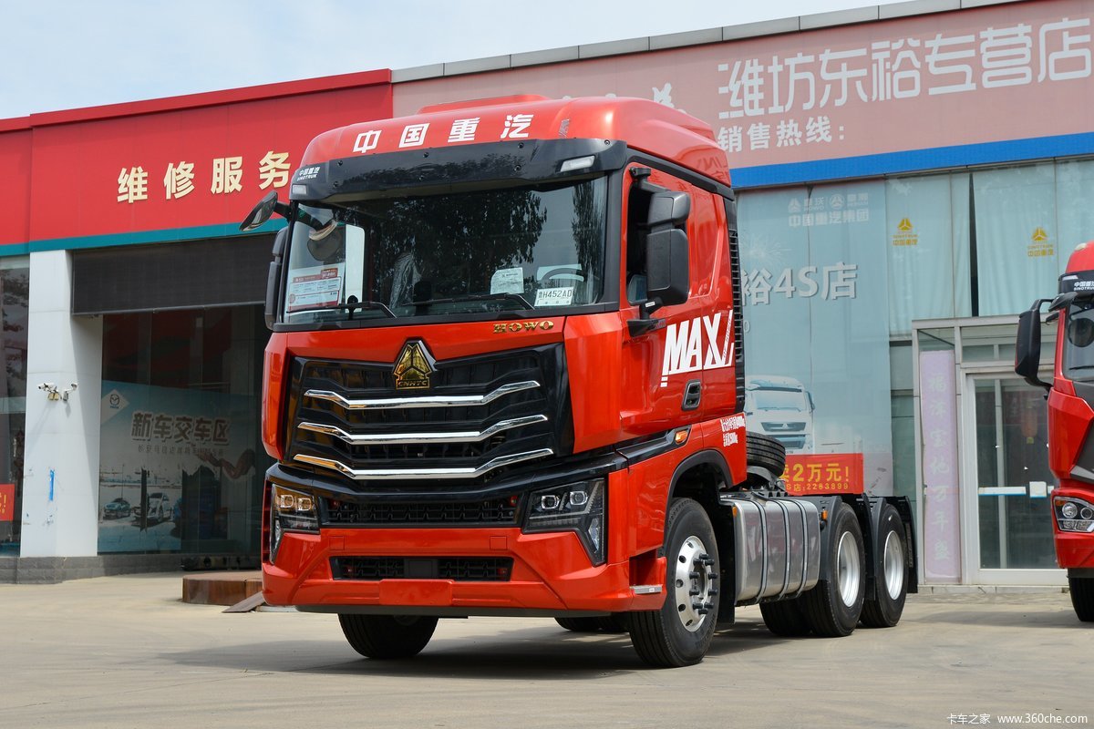 中国重汽 HOWO Max重卡 创富版 460马力 6X4牵引车(国六)