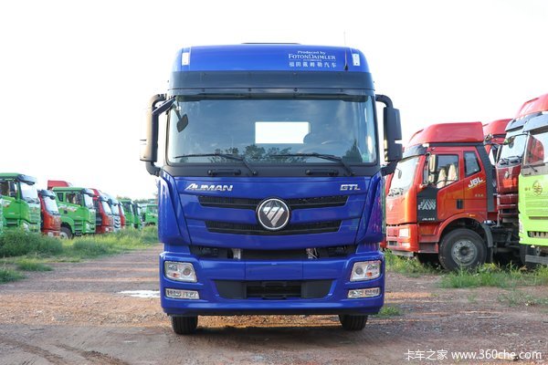 福田 欧曼GTL重卡 质享版 320马力 6X2 9.58米厢式载货车(BJ5259XXYY6HPL-01)