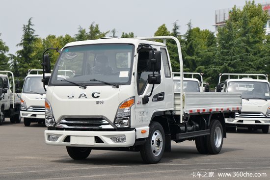 江淮康铃j395马力337米排半栏板轻卡国六hfc1041p23k1b4s
