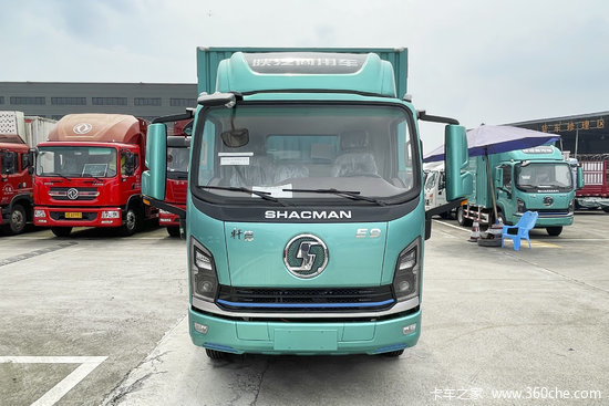 陕汽商用车轩德e945t382米排半纯电动厢式轻卡sx5044xxybev331n9804