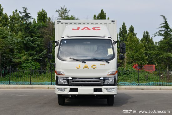 江淮帅铃e中体130马力415米单排厢式轻卡hfc5043xxyb32k1c7s
