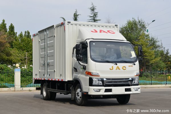 江淮 帅铃E中体 131马力 4.15米单排厢式载货车(国六)(HFC5073XXYP31K1C7S)