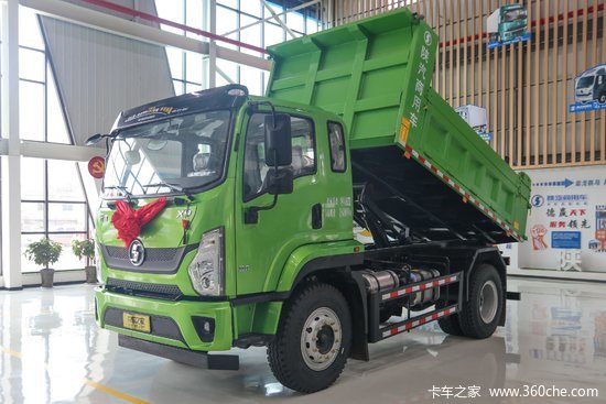 陕汽商用车轩德x9复合版200马力4x242米自卸车sx3180bp6341